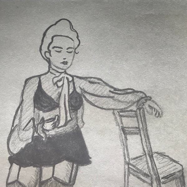 Drawing America with model kaylafornow - 10/14/2020