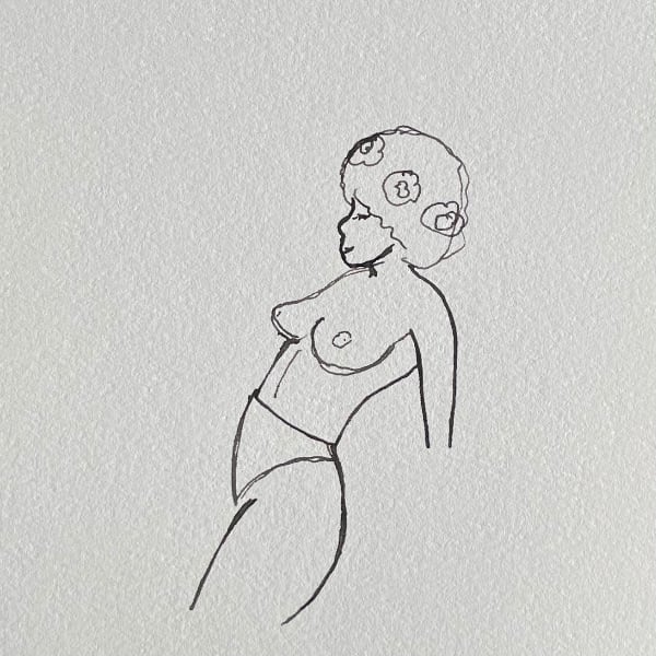 Drawing America with model lifedrawingduo - 3/23/2021