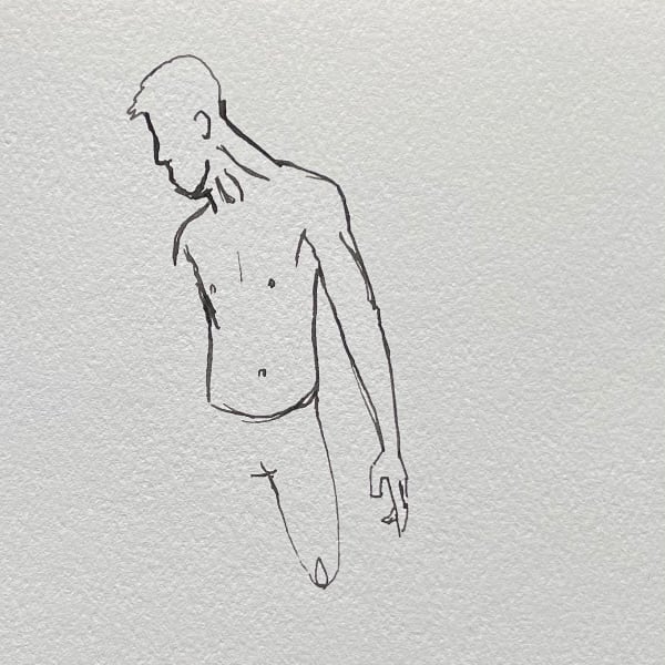 Drawing America with model lifedrawingduo - 3/23/2021