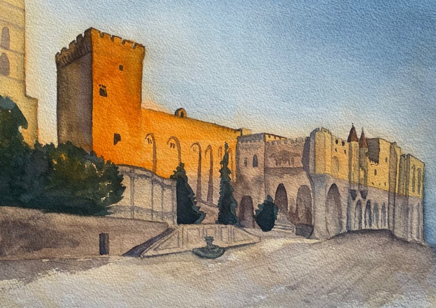 Alex Hillkurtz Watercolor Class 6